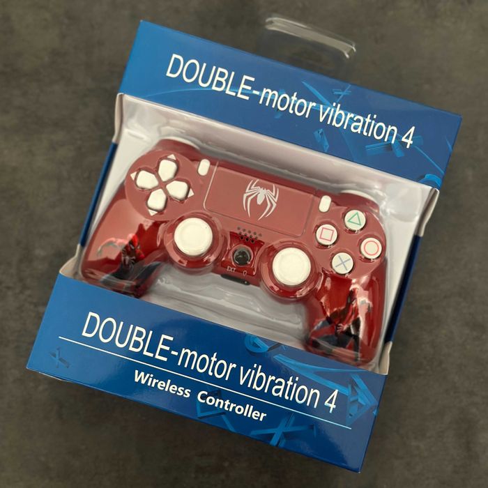 Бездротовий геймпад PS4 Spider-Man Double Motor Vibration 4 контролер