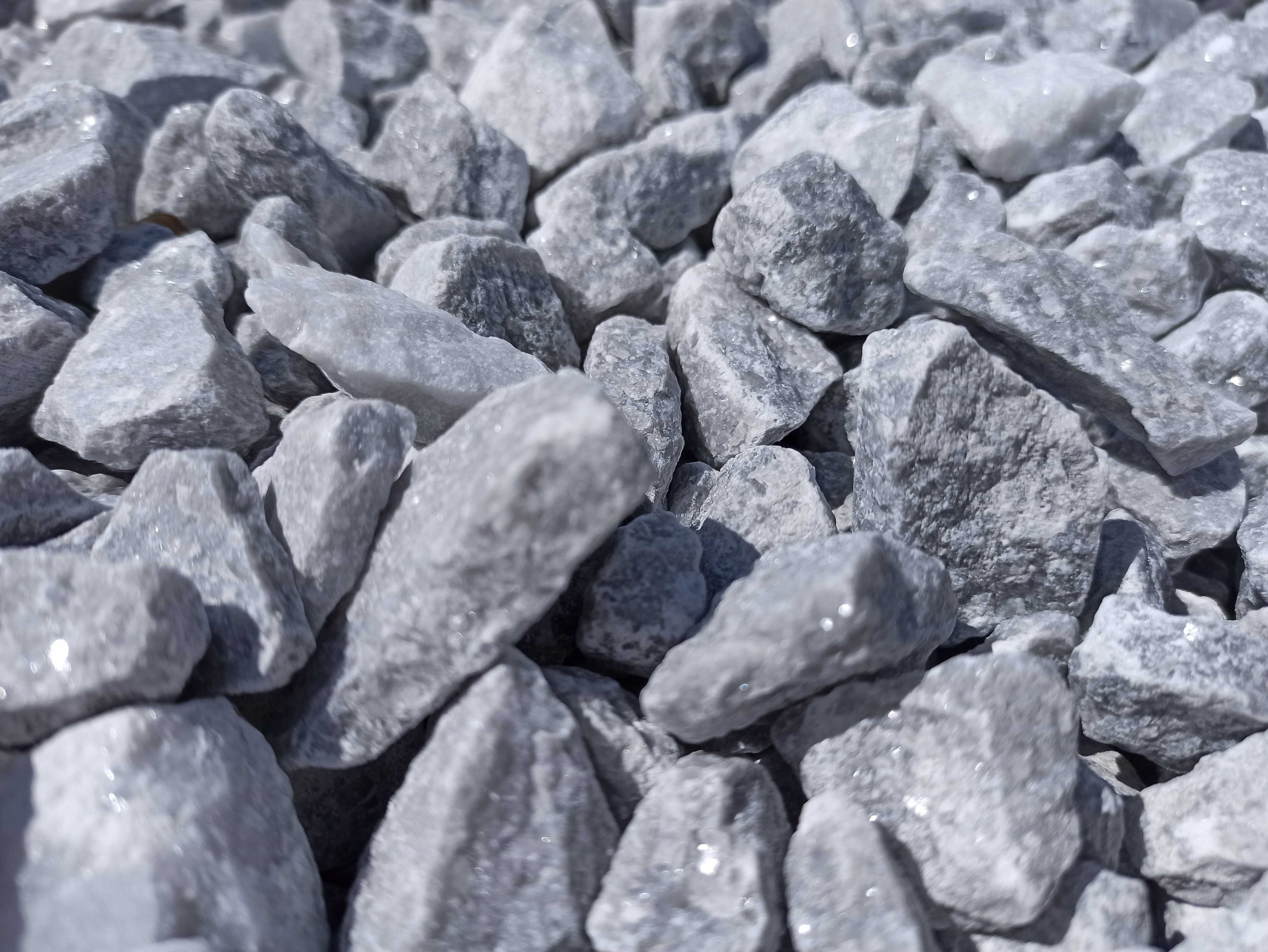 Grys Ice Blue Kamień Szary Biały Marianna Kora Kamienna Granitowy Żwir