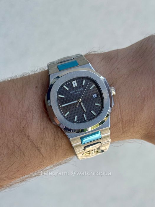 Годинник Patek Philippe Nautilus Black Dial часы