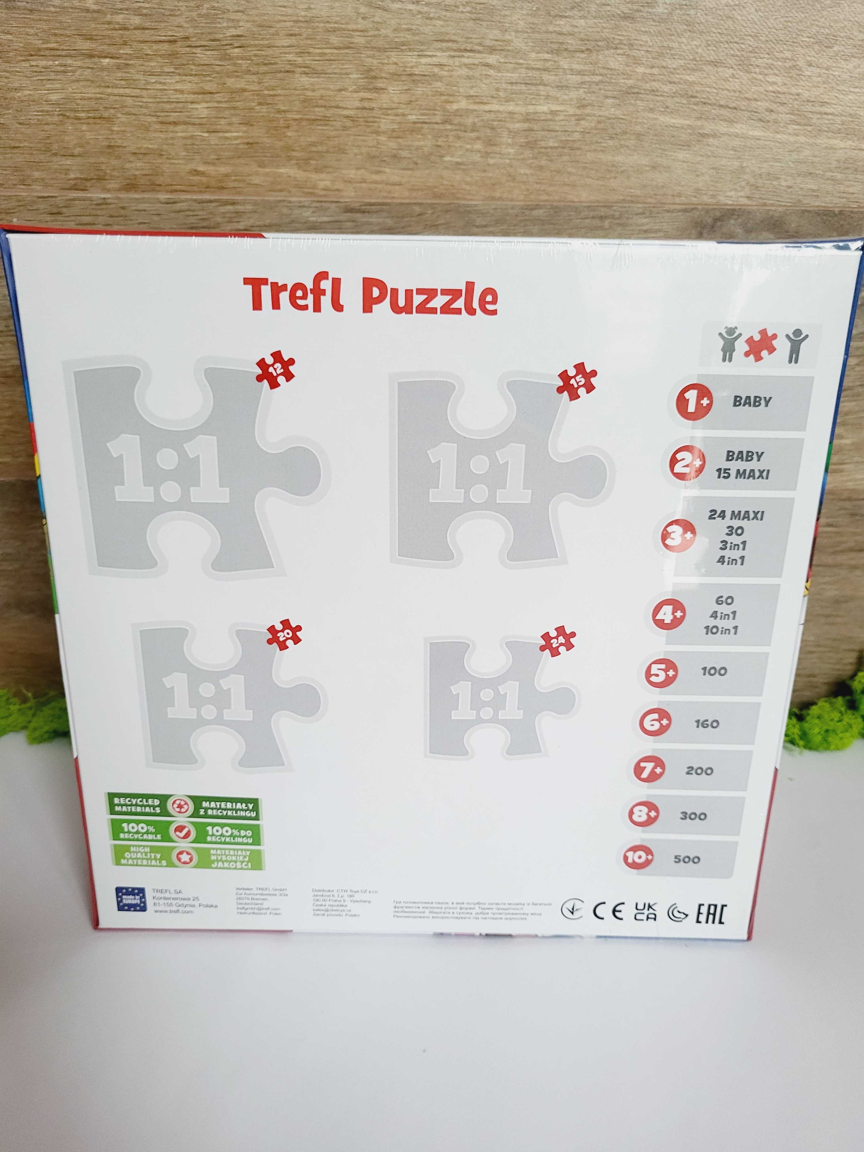 Puzzle Trefl 4w1 Myszka Miki Disney Junior 3+ Frajdomek prezent