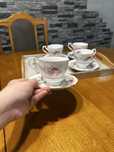 Англійський фарфор, чайний сервіс, Royal Standart Bone China (vintage)