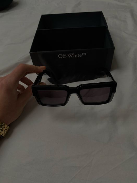 Okulary przeciwsłoneczne Off-White Oryginalne z Paragonem