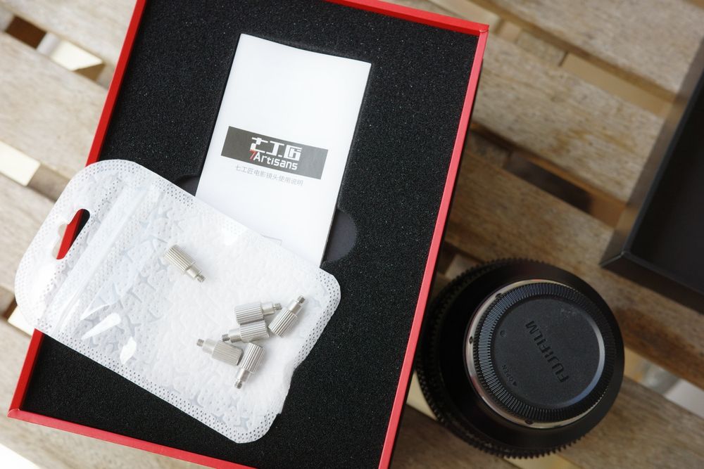 7Artisans Cine Lens 35mm T1.05 Como nova FUJI X Mount