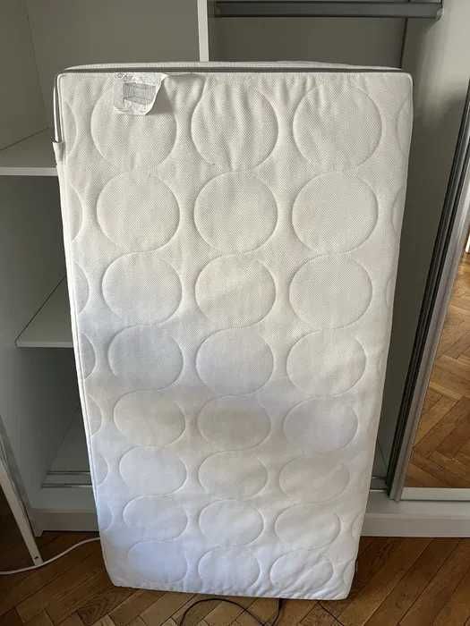 Łóżeczko materacyk prześcieradło zestaw IKEA Gulliver mega okazja