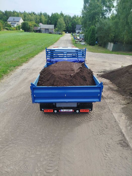 Ziemia Piasek Kruszywa Siana Czarnoziem Humus Ogrodowa TRANSPORT