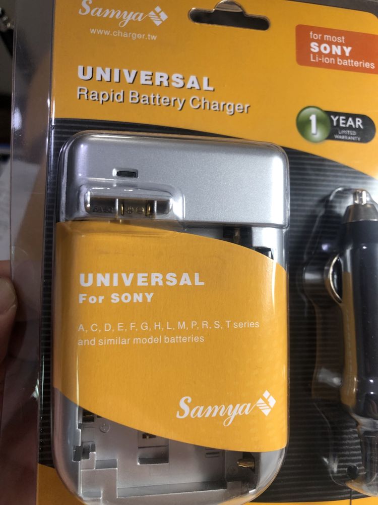 Sony , Canon , Nikon зарядное универсаль.разные типы аккумуляторов