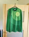 Zielona koszulka Nike m 38 koszulka sportowa