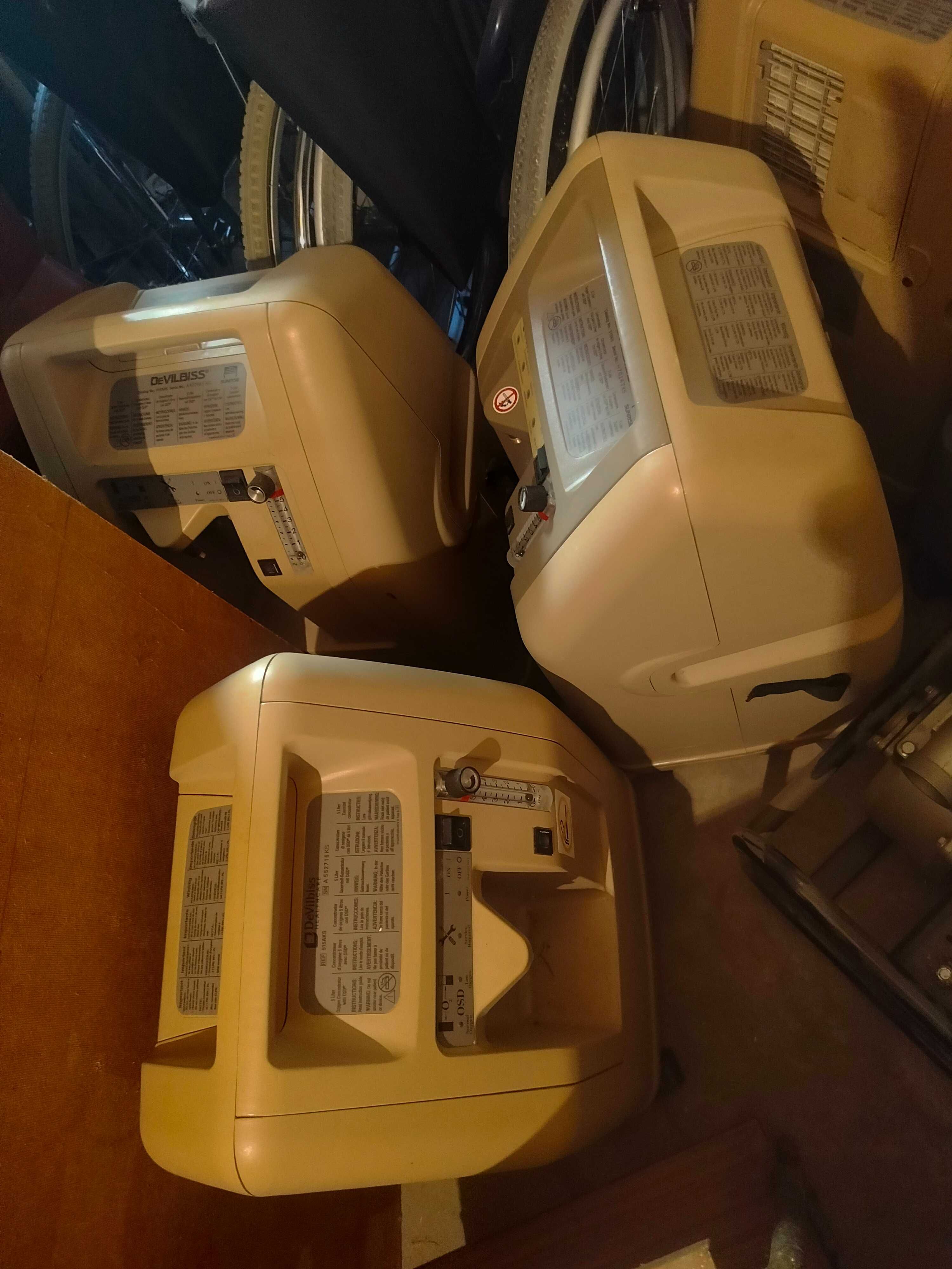 Koncentrator tlenu Devilibis uszkodzony