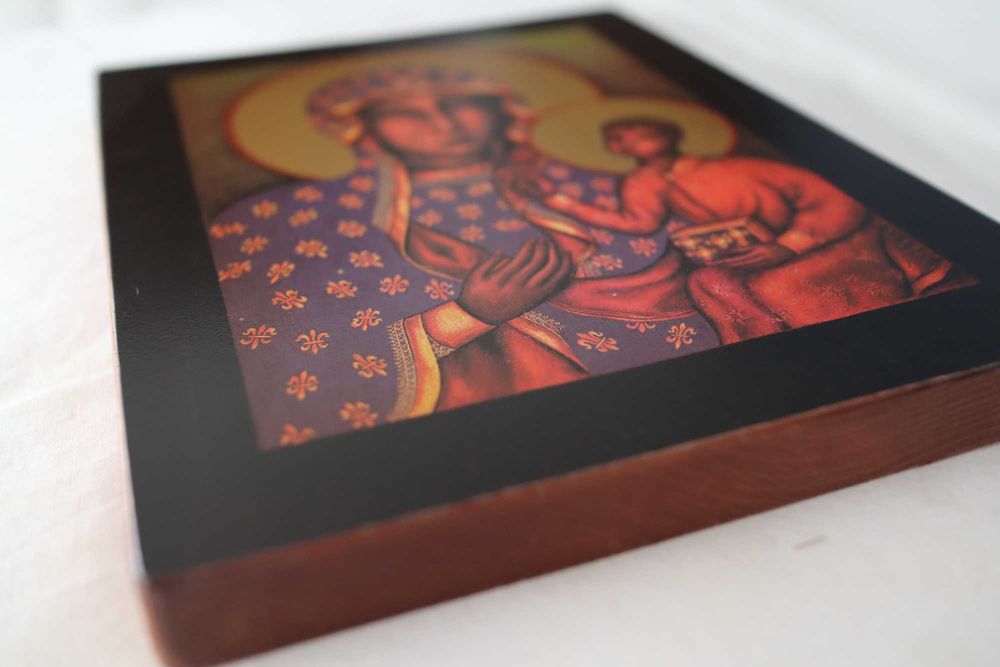 Nowa ikona Matki Bożej Częstochowskiej 18x23 cm – AntiQa Oświęcim