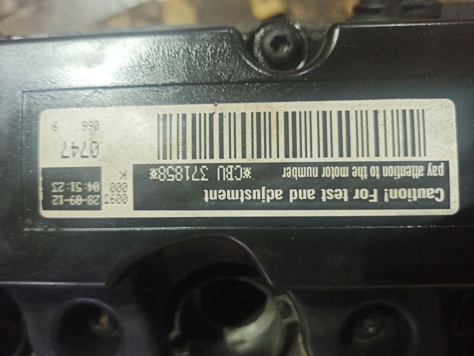 Двигун VW 2.5 CBUA Jetta, Passat, Beetle