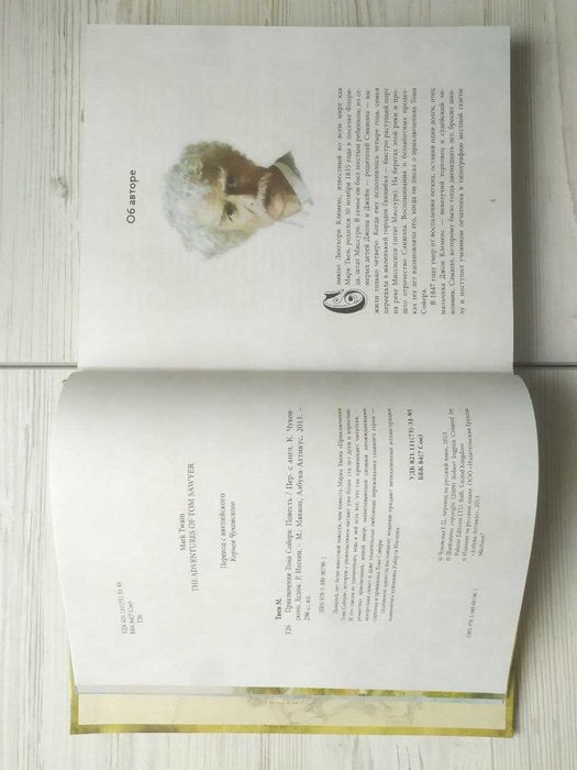 Марк Твен. Приключения Тома Сойера