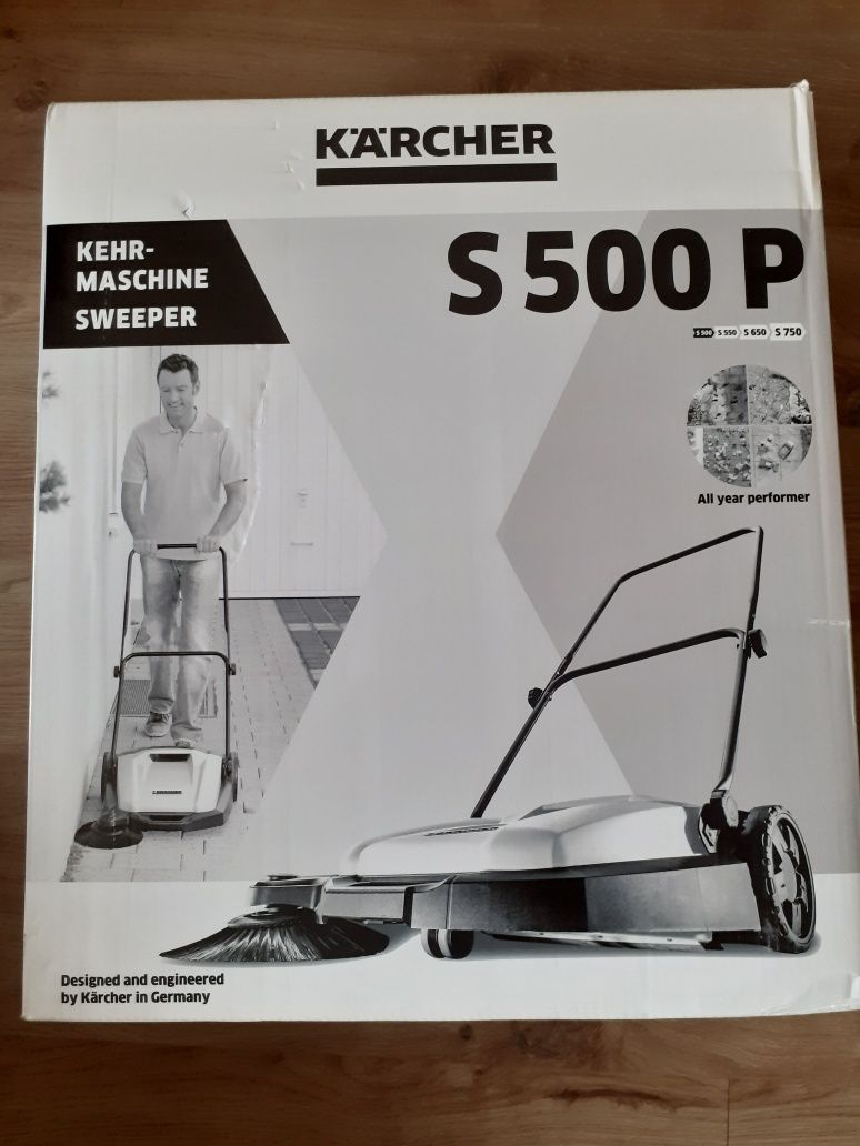 Ręczna zamiatarka do liści KARCHER S500 P