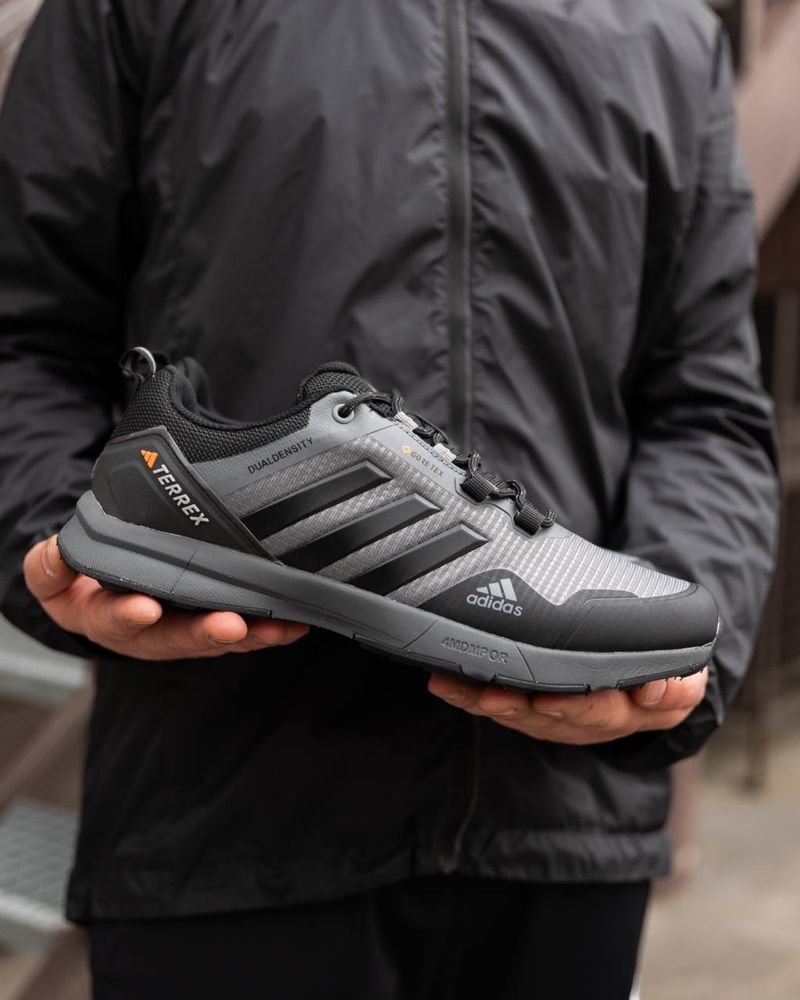 Чоловічі кросівки адідас терекс Adidas Terrex Light GTX Grey Black