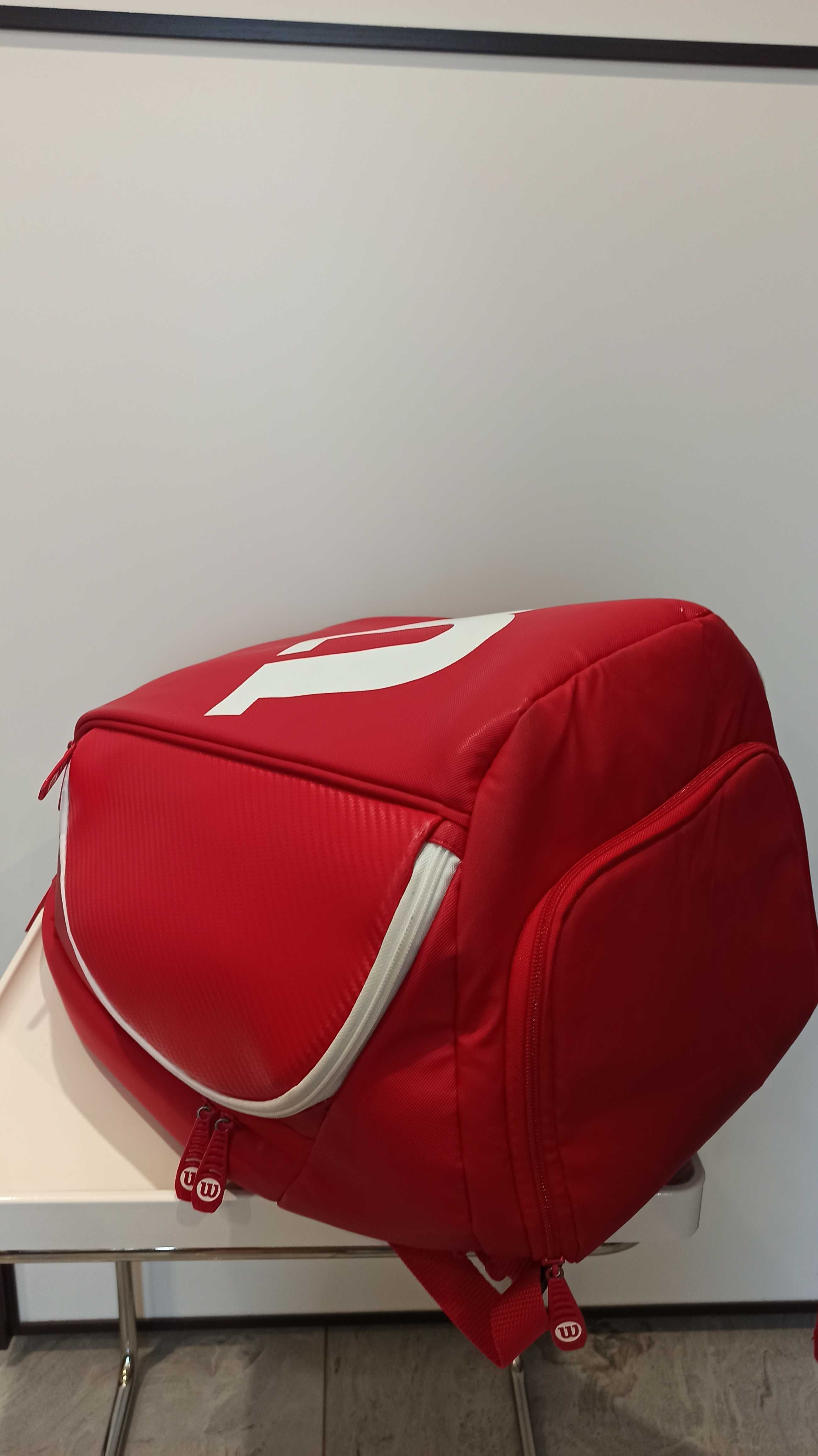 Рюкзак для тенниса Wilson Countervail Vancouver Pro Staff Backpack Red