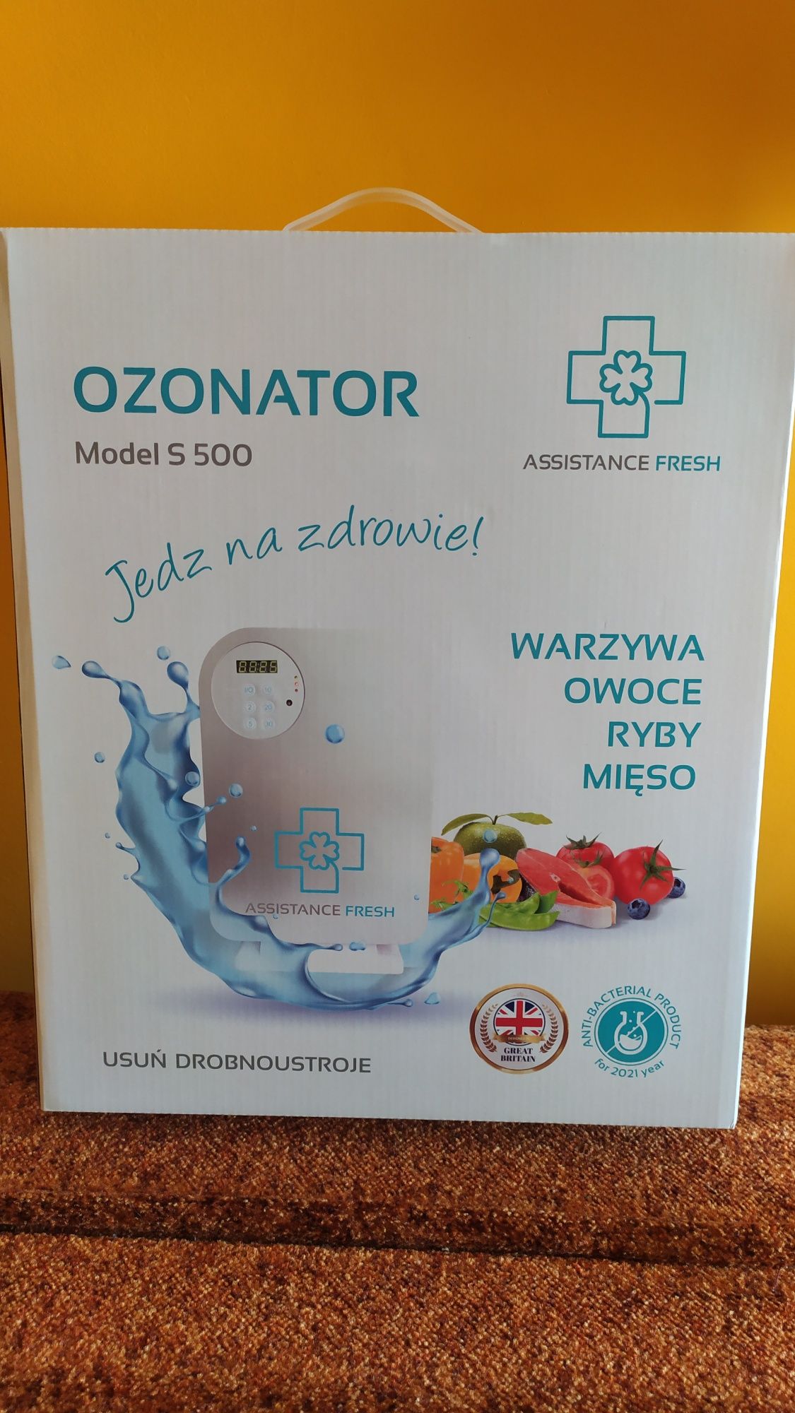 Ozonator s 500 - nowy !!!