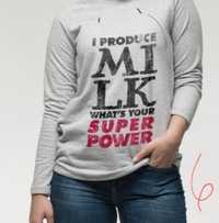 Bluza do karmienia - I produce milk - koszulove.com rozm. L