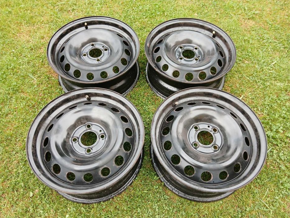 Felgi 15'' ET40 + czujniki Renault Kangoo Modus Thalia Clio F-VAT