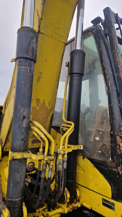 koparka cat 312c caterpillar reduktor obrotu rozdzielacz gąsienica