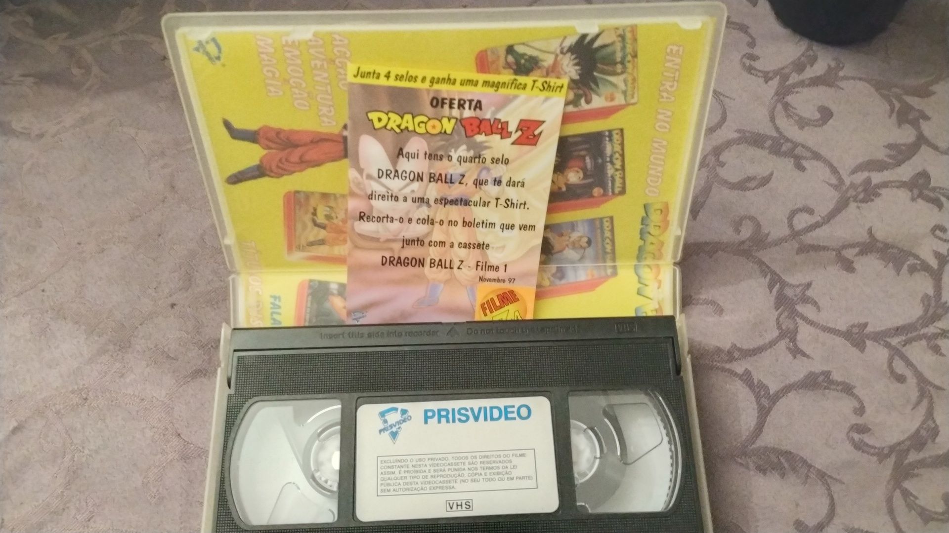 Dragon Ball filme 3 em VHS