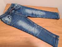 Spodnie jeansowe chłopięce r.92
