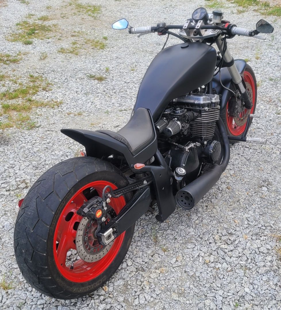Motocykl Symuzuki GSX1100EF 1984r., BOBBER, CUSTOM , PRZEROBION