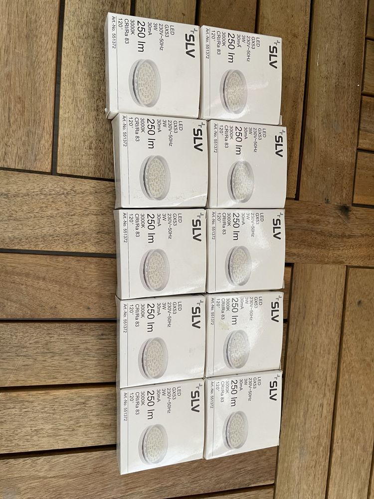 Zestaw Żarówka LED SLV GX53 NOWE!