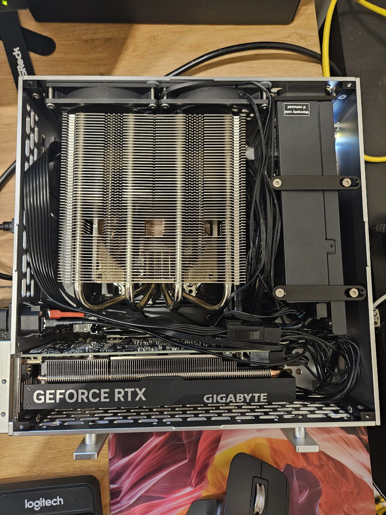Komputer PC gamingowy mini-itx