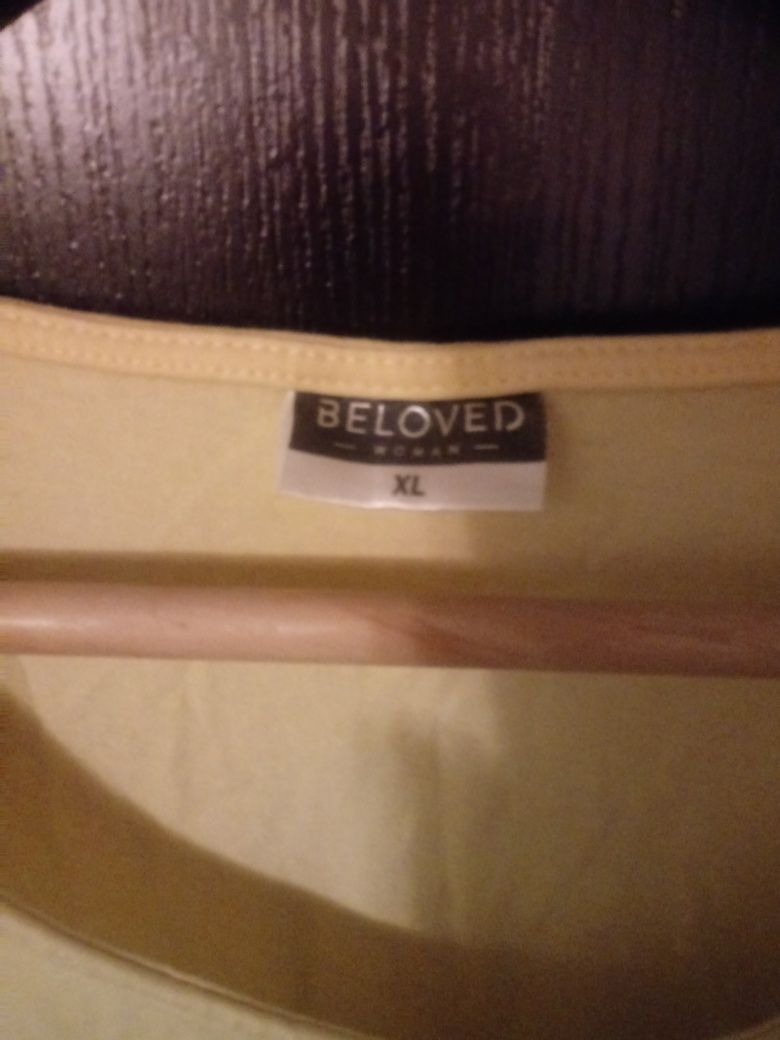 Bluzka podkoszulka damska żółta rozmiar XL firma Beloved