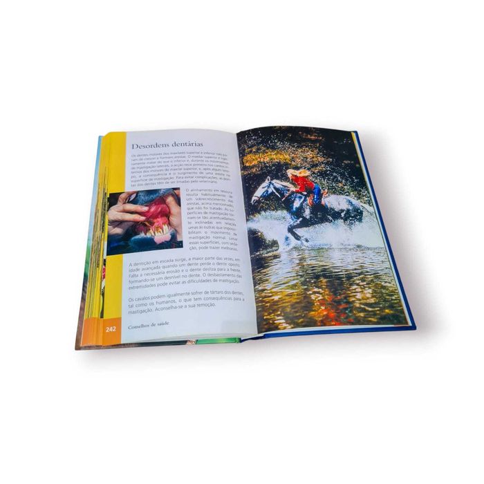 Livro “Cavalos: Raças, Criação eCuidados” Mais de 100 raças ilustradas