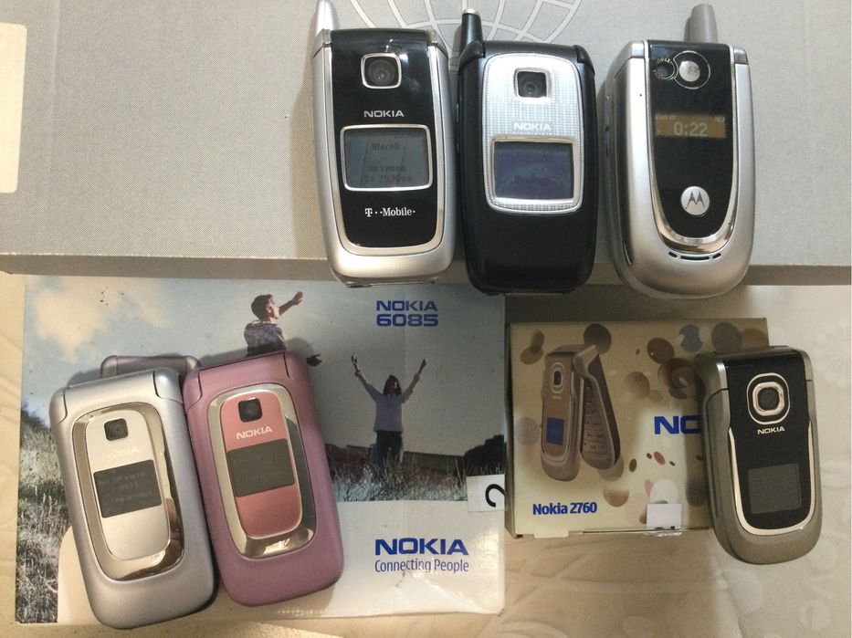 Нокия — 2760;6101;6103;6085.