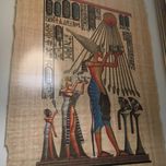 Quadro papiro Egipto