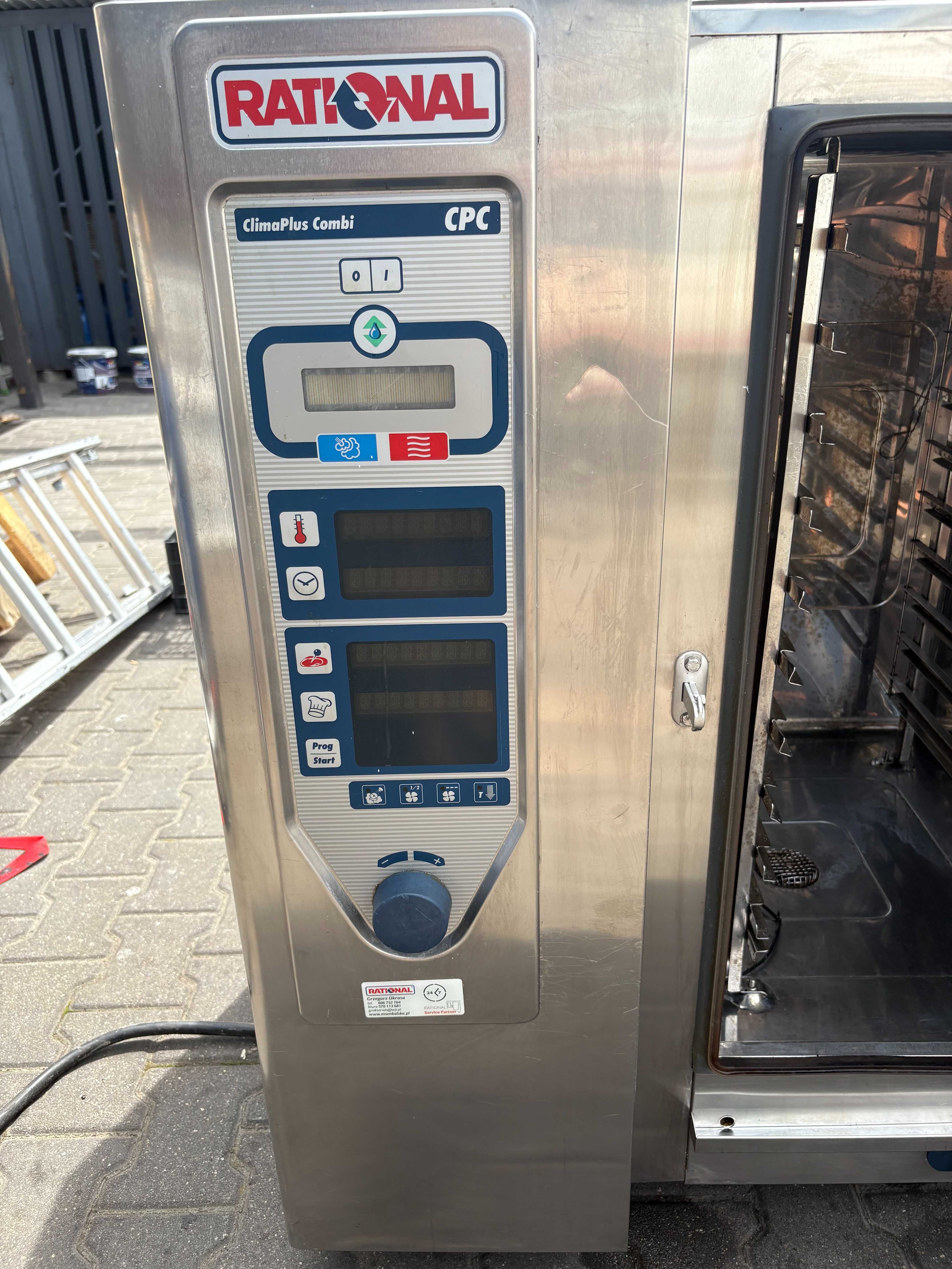 Piec Konwekcyjno parowy RATIONAL cpc  elektryczny