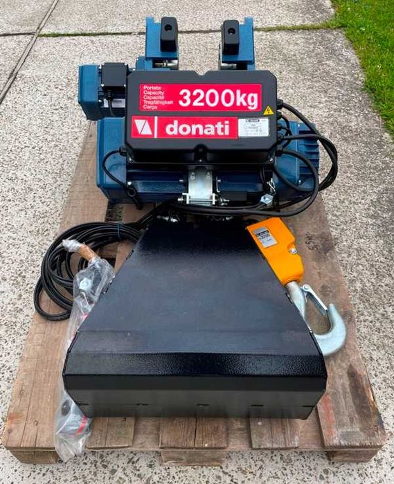 NOWY Wciągnik 3,2T DONATI suwnica wciągarka elektrowciąg wyciagnik