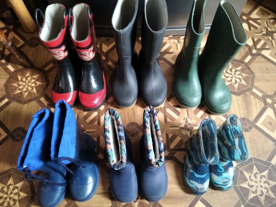 сапожки детские ,28,29.  DUNLOP .Литва.DEMAR.от 60 грн