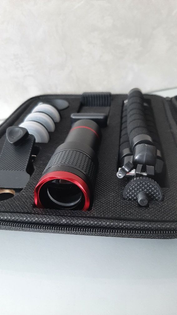 Набір об'єктивів для камери Selvim 4-in-1 Camera Lens Kit for Smartpho