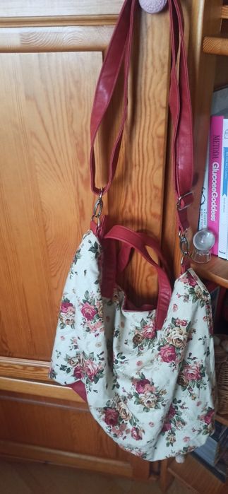 Top Secret torba torebka kwiaty A4