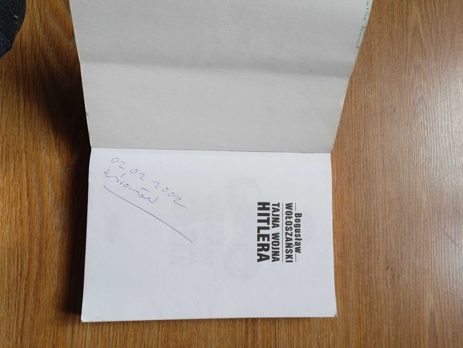 Książka,,tajna wojna Hitlera,,