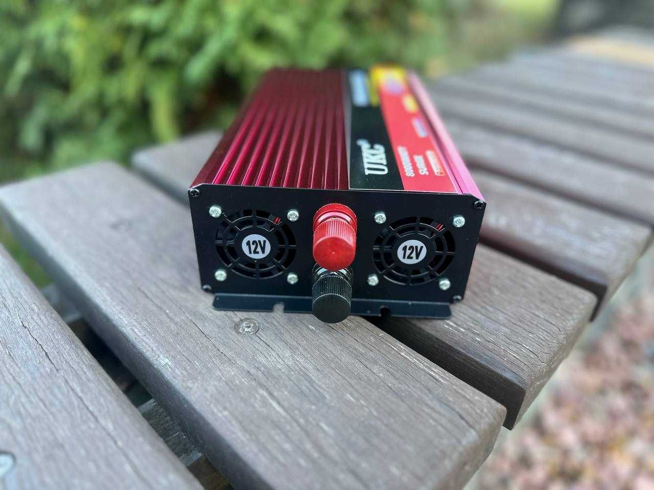 Преобразователь инвертор 12v 220v 4000W плавный запуск. Пиковая 8000W