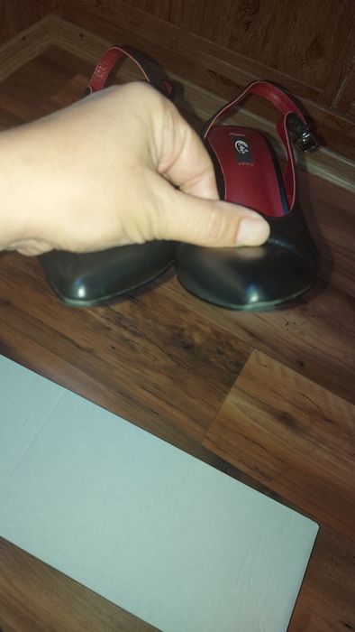 Черевики чорні на каблуку