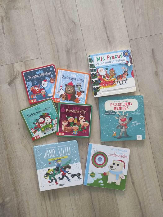 Książki świąteczne miś pracus jano i wito dla dzieci