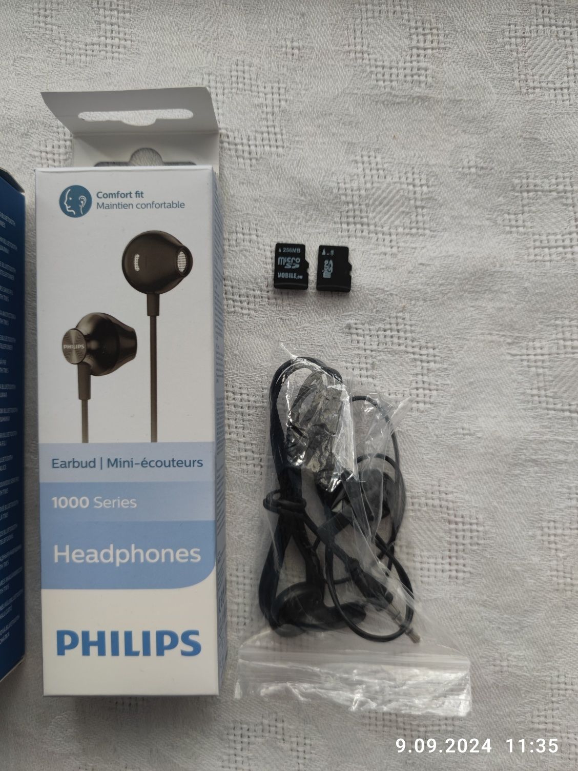 Zestaw słuchawek Philips TAUE1000 Esperanza nowe słuchawki gratisy