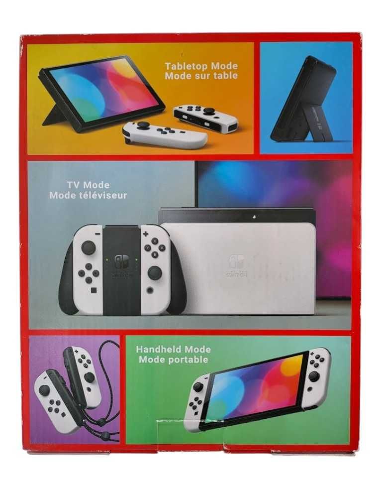 Konsola Nintendo Switch Oled Biała / W Dobrym Stanie / Oryginalna