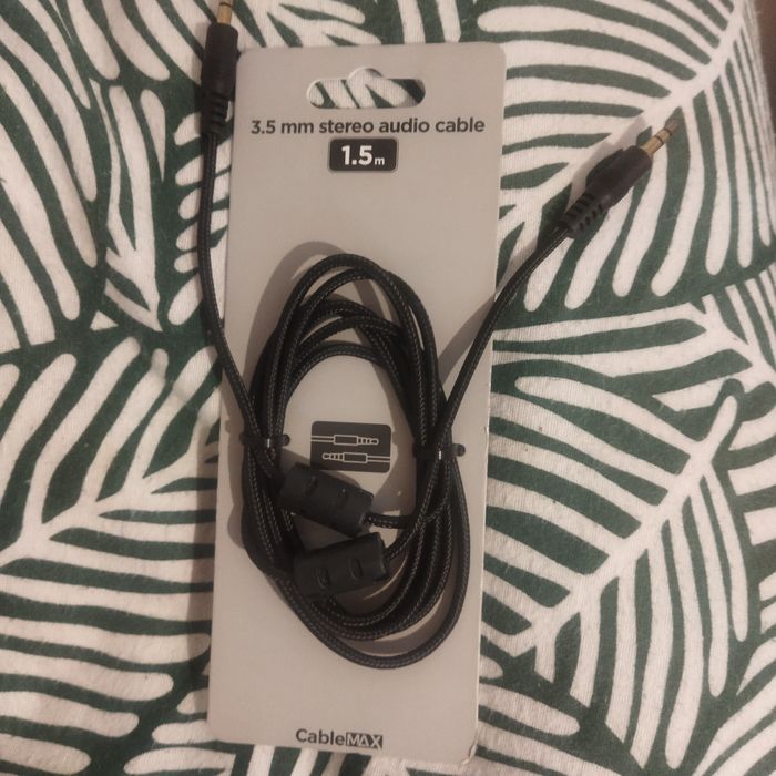 Stereo audio kabel 3.5 mm