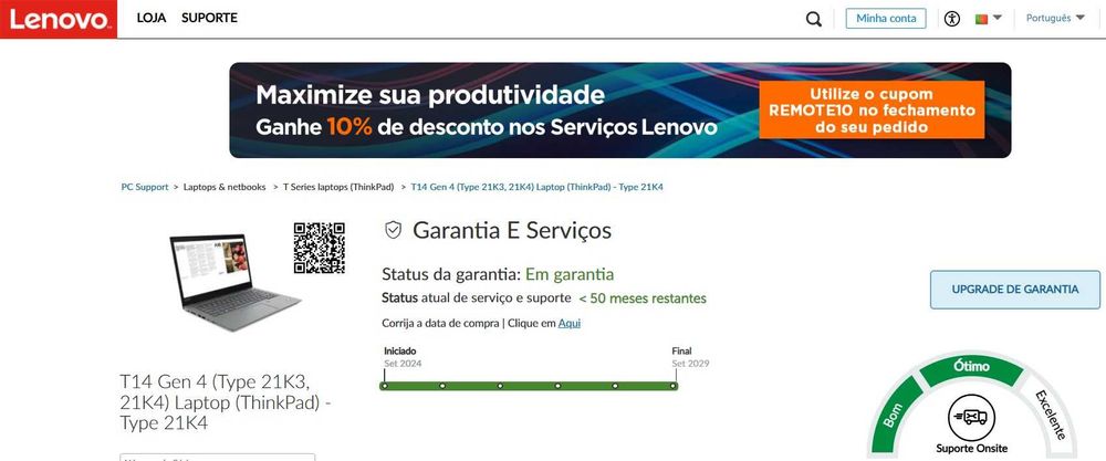 LENOVO Thinkpad T14s Gen 4 Ryzen 5 Pro 16g 512g Wifi 4G WIN11Pro NOVO