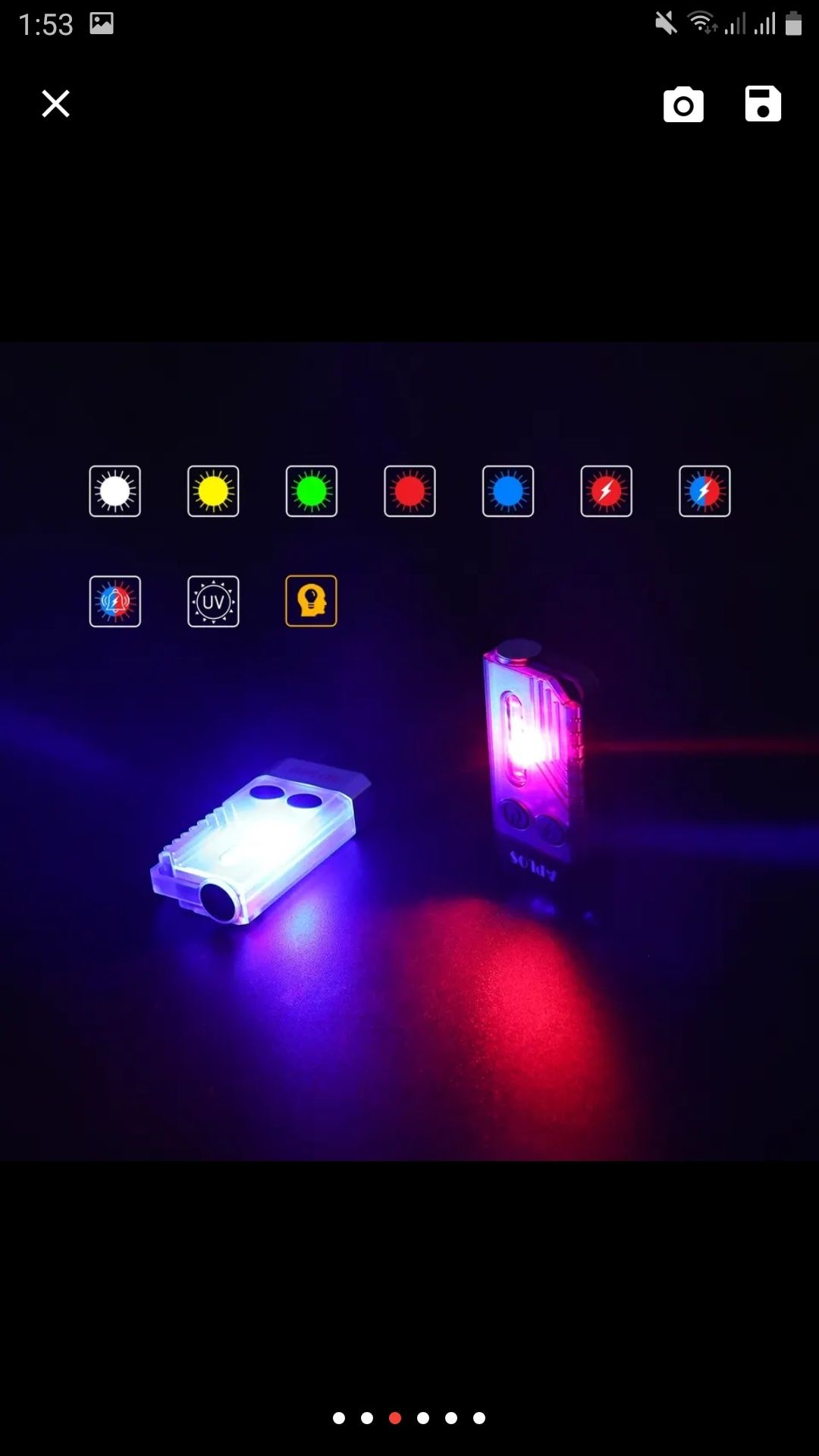 Aplos L02 EDC наключный фонарик