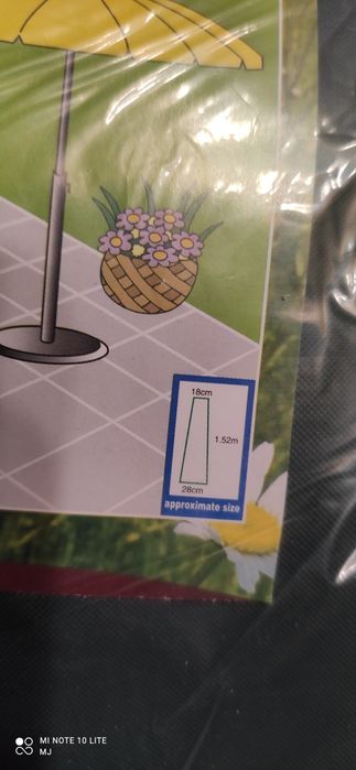Pokrowiec na parasol ogrodowy