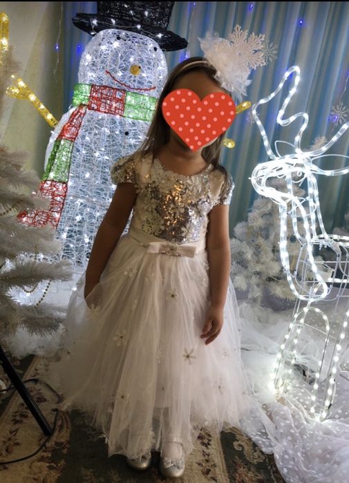 Прокат карнавального платья «Снежинка»