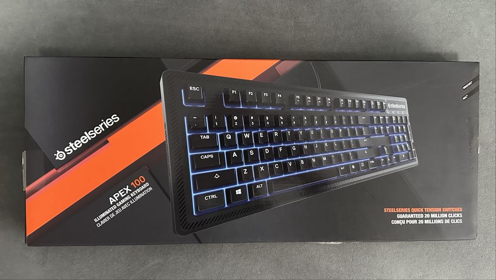 Ігрова клавіатура SteelSeries Apex 100