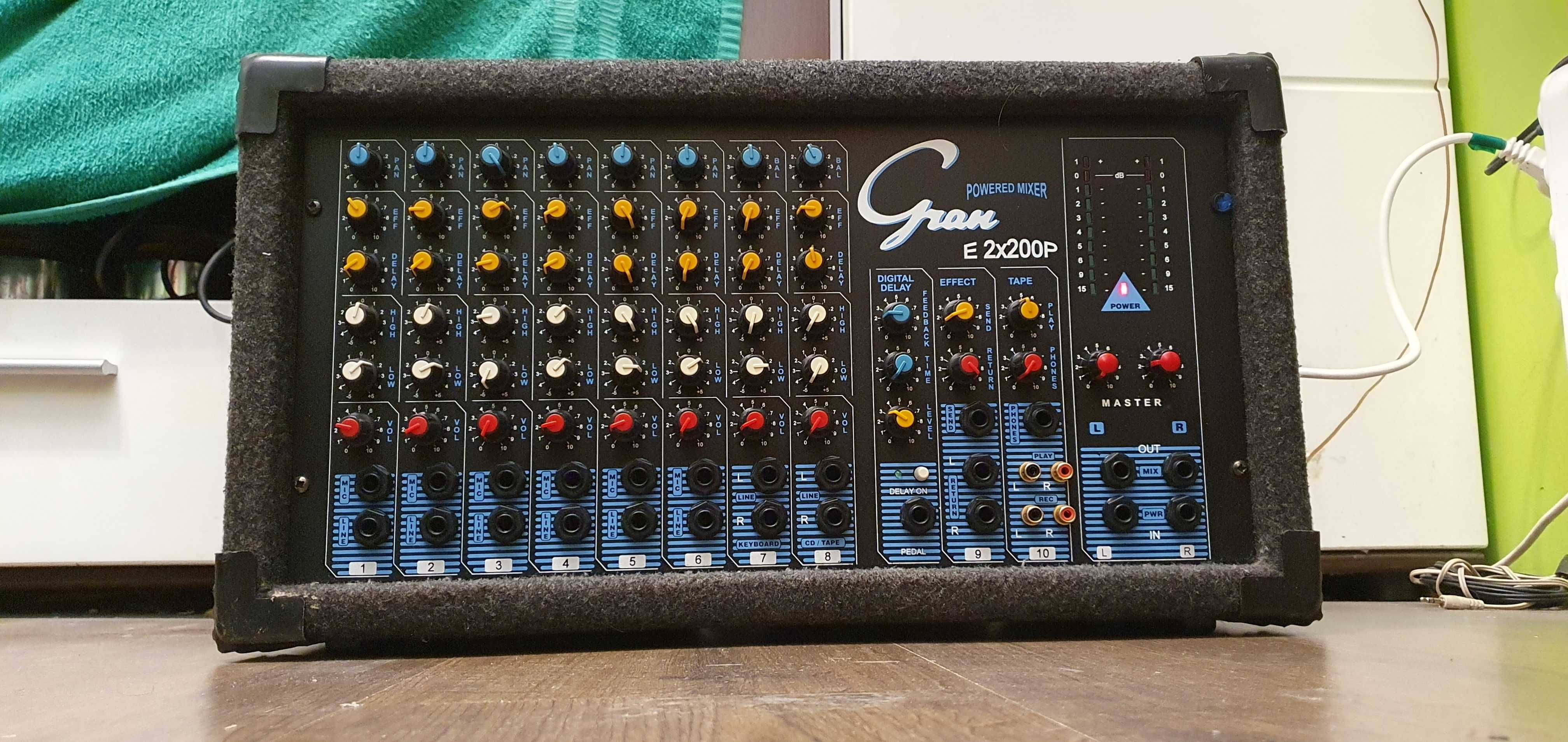 Gran E2X200P , Estradowy powermixer, super stan
