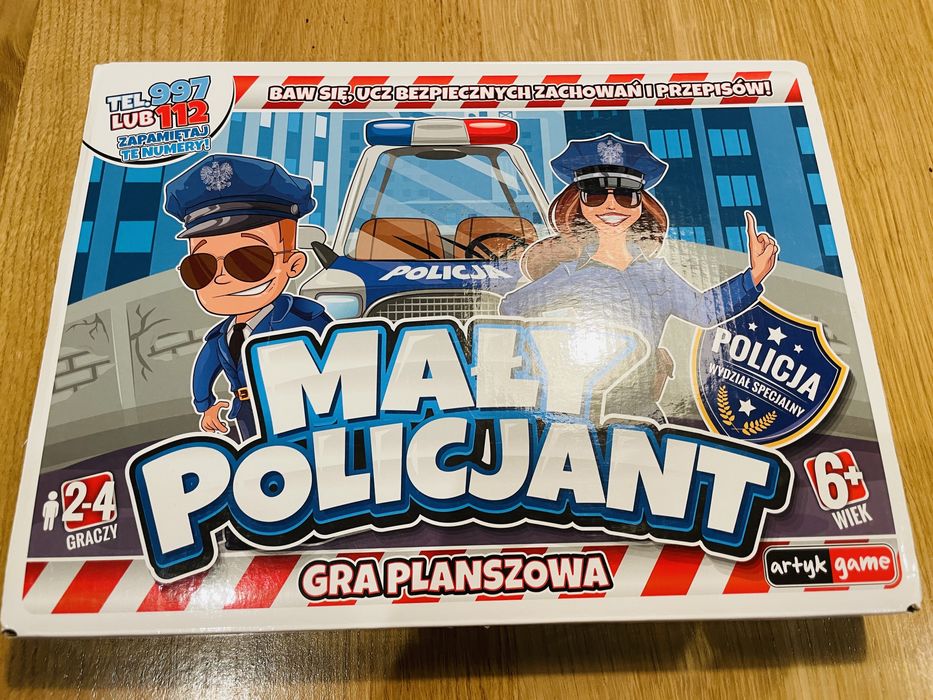 Sprzedam grę Maly Policjant oraz klocki magnetyczne Magical Magnet